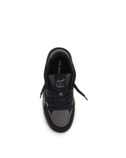 Axel Arigato Black Sneakers Area Lo Fluffy-Off/Off Trainers for men