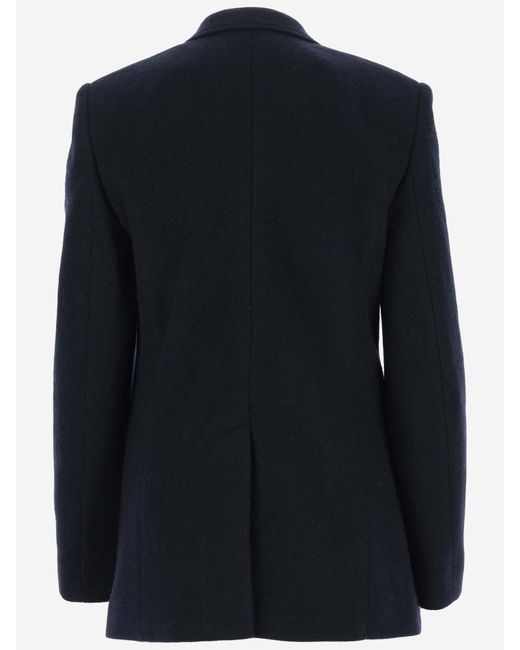 Chloé Black Wool And Cashmere Blend Jacket