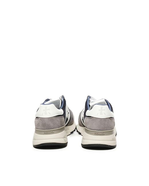 Premiata White Sneakers Lander 7207 for men