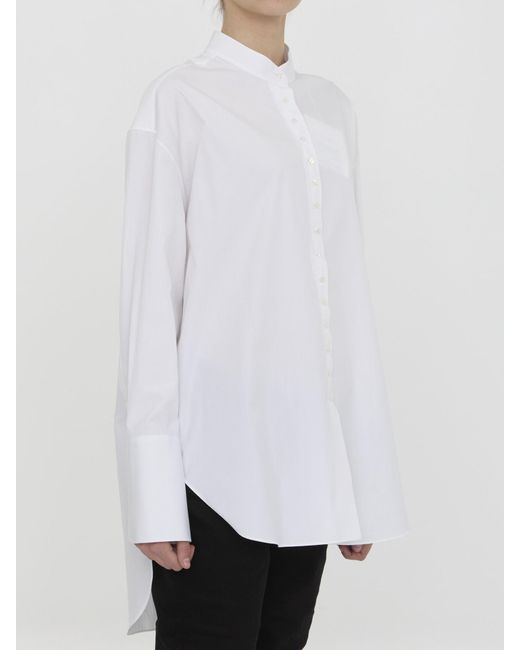 The Row White Ridla Shirt