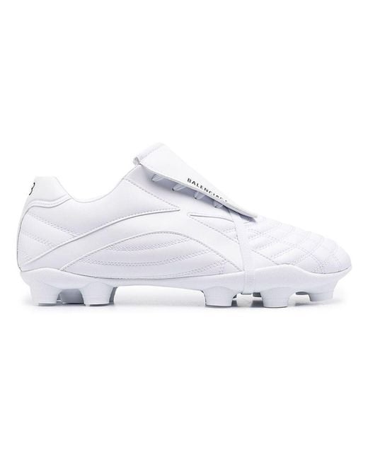 Balenciaga White Soccer Sneakers