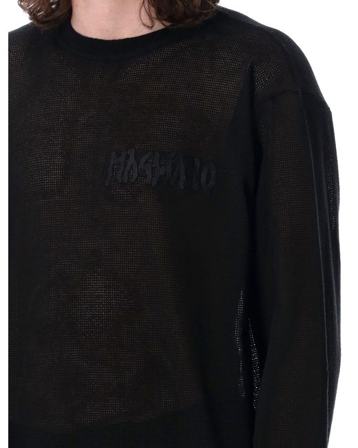 Magliano Black Knitted Sweater for men