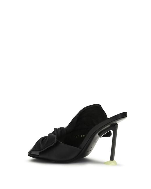Givenchy Black Boudoir Heeled Mules Lamb Ovis Aries Sandal