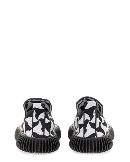 Bottega Veneta White Sneakers Ripple Trainers for men
