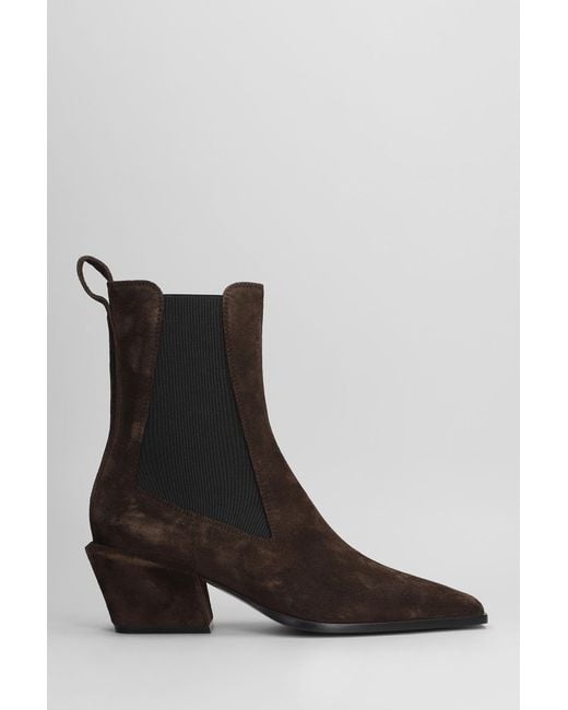 Paris Texas Black Bettina Anke Boot 50 Texan Ankle Boots