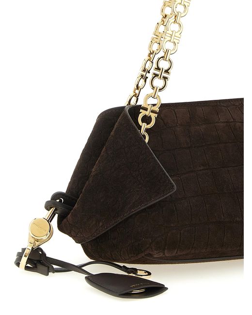 Ferragamo Black (S) Shoulder Bag