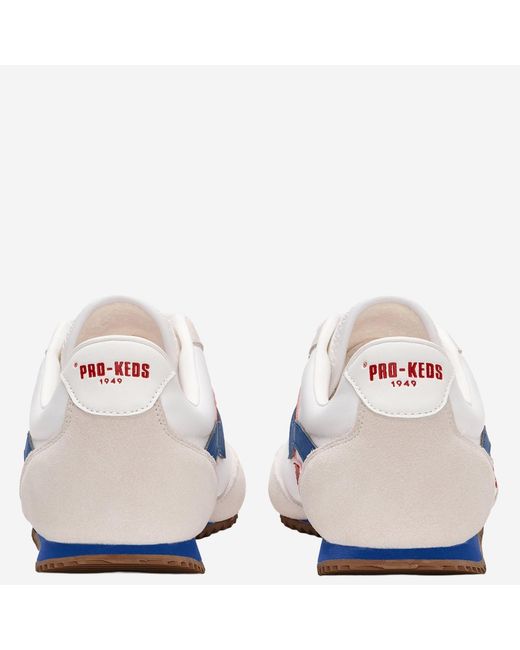 Pro Keds White Racer 77 Sneakers Polyamide Trainers