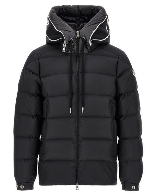 Moncler Black 'Cardere' Down Jacket for men