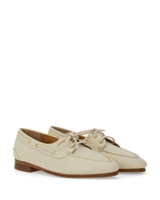Bally Natural Moccasin Pathy Lining: Sheep Loafers