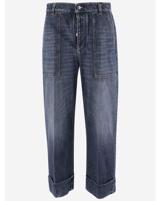 Bottega Veneta Blue Jeans Denim Cotton