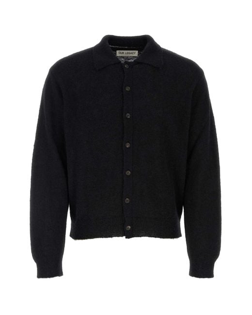 Our Legacy Black Maglione for men