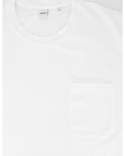 Aspesi White T-shirt for men