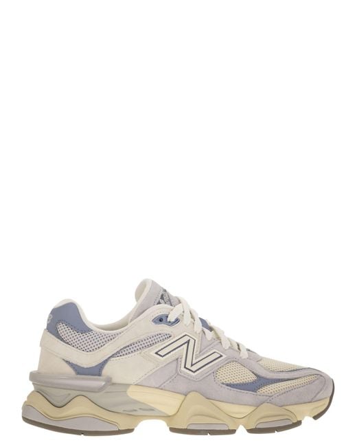 New Balance White 9060