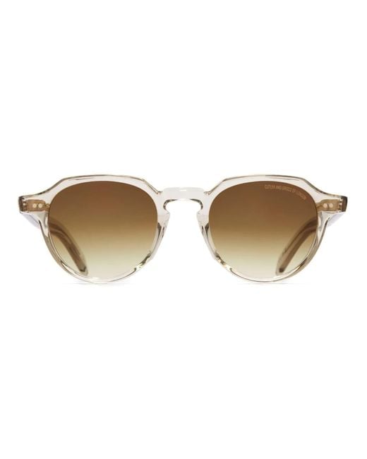 Cutler & Gross Black Gr06 / Sand Crystal Sunglasses for men
