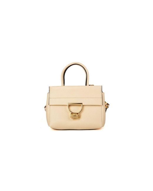 Coccinelle Metallic Top Handle Bag Cowhide Top-Handle-Bags
