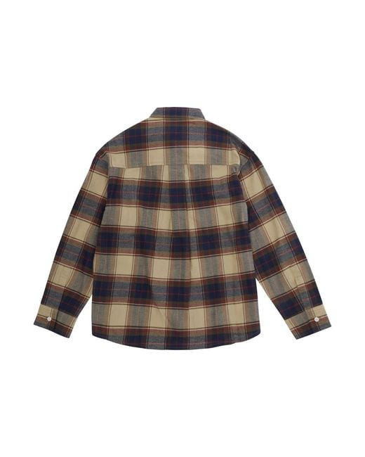 DSquared² Brown Over Shirt Cotton for men