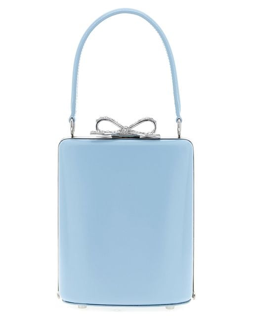 Self-Portrait Blue Leather Bag' Handbag