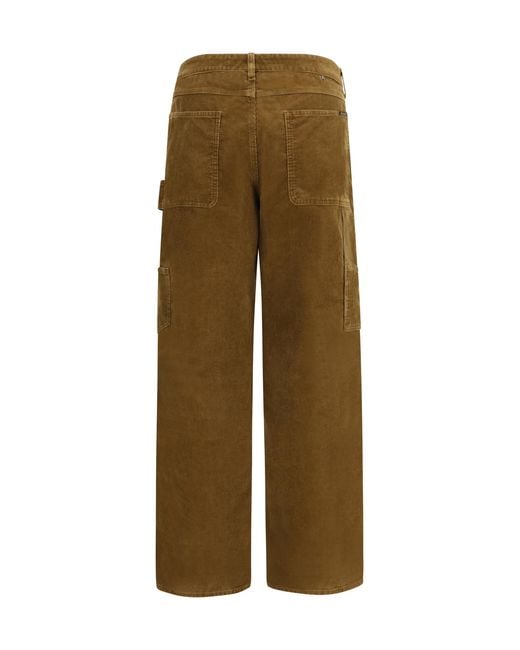 Golden Goose Deluxe Brand Natural Journey Painter Pants Cotton for men
