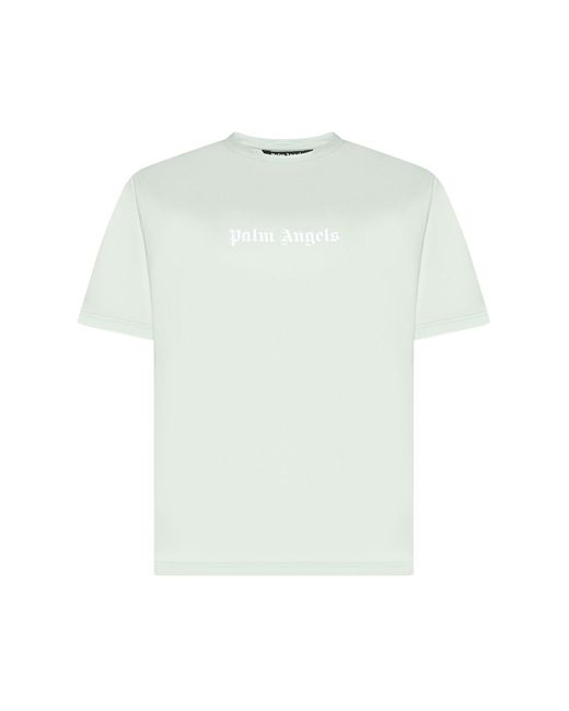 Palm Angels White T-shirts And Polos for men