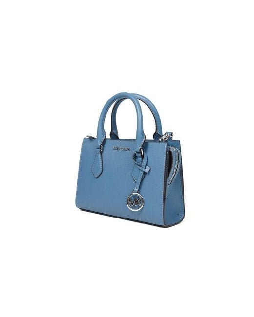Michael Kors Blue Satchel Bag 88.Coated Canvas Satchel-Bags
