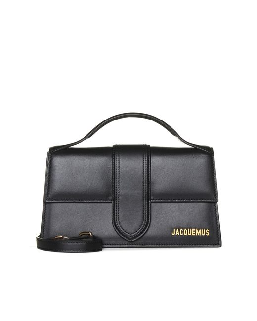 Jacquemus Le Grand Bambino Leather Bag in Black Lyst