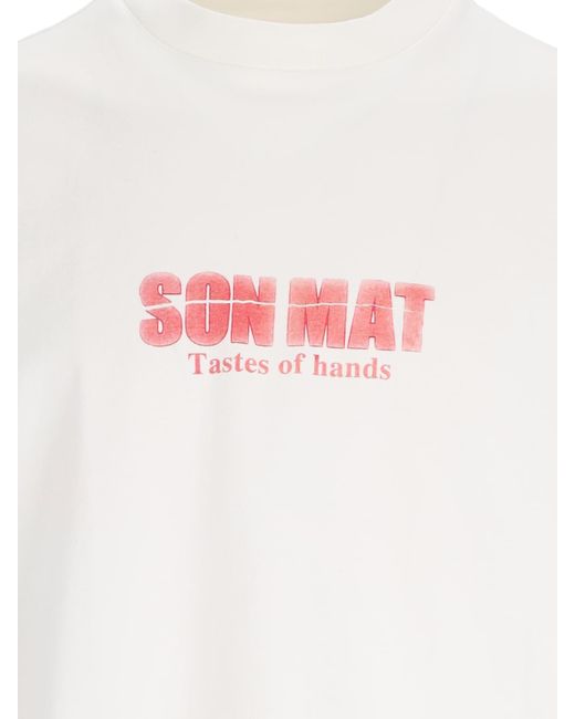 Our Legacy White 'son-mat Print' T-shirt for men