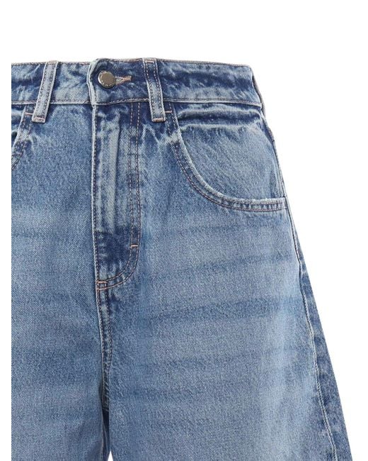 ICON DENIM Blue Poppy Cotton Jeans