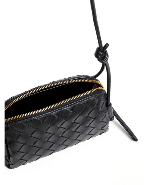 Bottega Veneta White "Intrecciato" Concert Bag