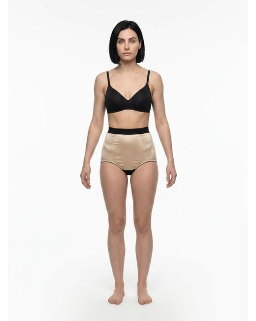 Dolce & Gabbana Natural Silk Briefs Clothing