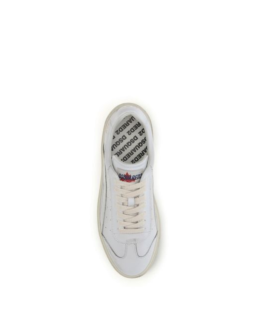 DSquared² White Sneakers Rider for men