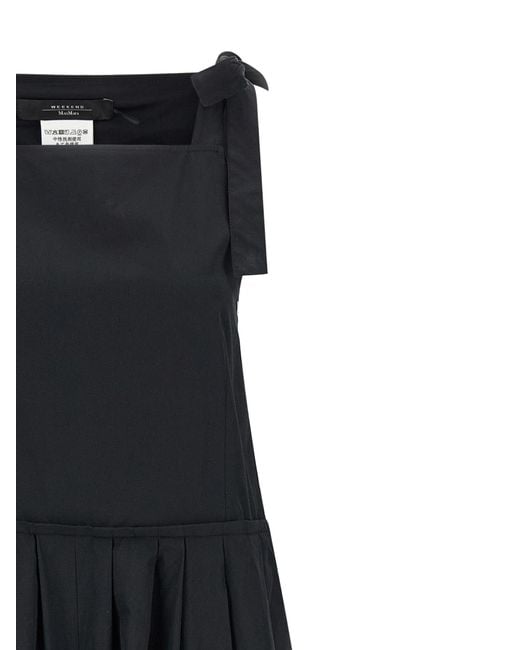 Max Mara Black Cotton Jumpsuit