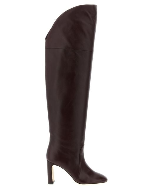 Stuart Weitzman Brown 'Babette Over-The-Knee Tubo' Boots