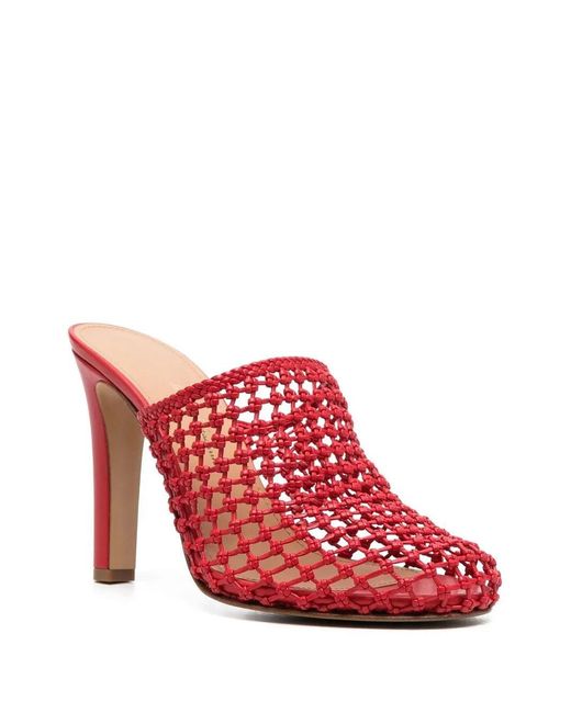 Ferragamo Pink Ferragamo Ella High-Heeled Mules