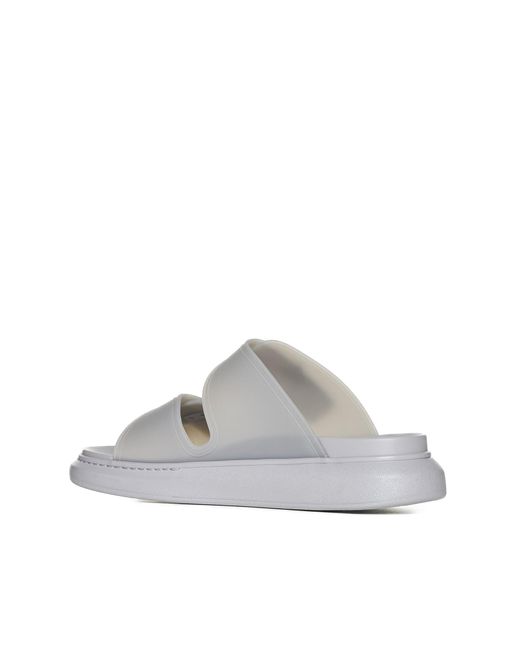 Alexander McQueen White Sandals for men