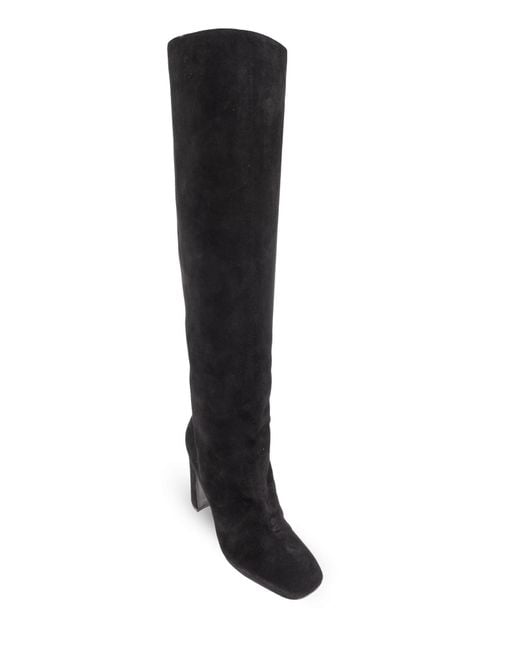 Dolce & Gabbana Black Dolce & Gabbana Suede Heeled Boots
