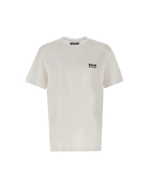 Golden Goose Deluxe Brand White Cotton T-shirt for men