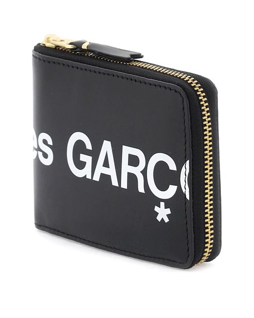 Comme des Garçons Black Comme Des Garcons Wallet Zip-around With Maxi Logo
