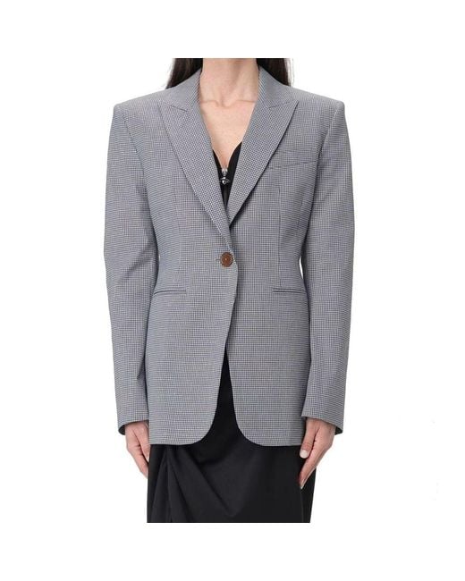Vivienne Westwood Gray Cotton Blazer