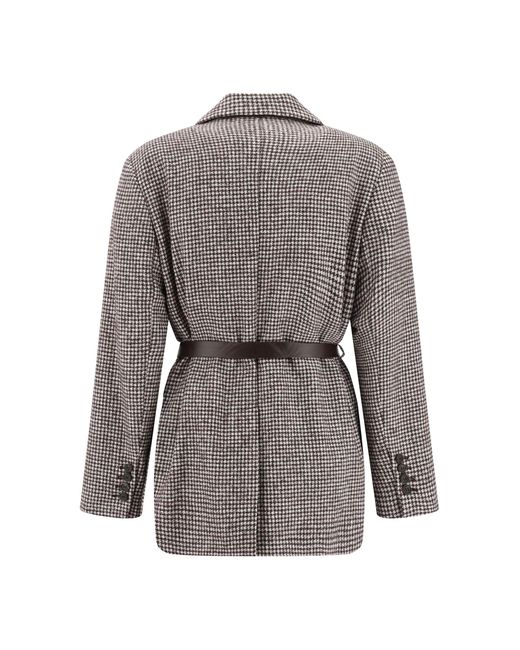 Brunello Cucinelli Brown Jackets