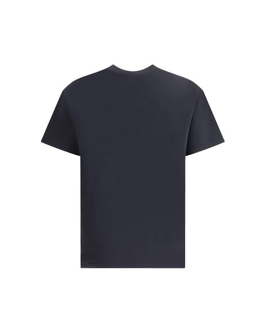 Givenchy Blue T-Shirt With Logoed Patch for men