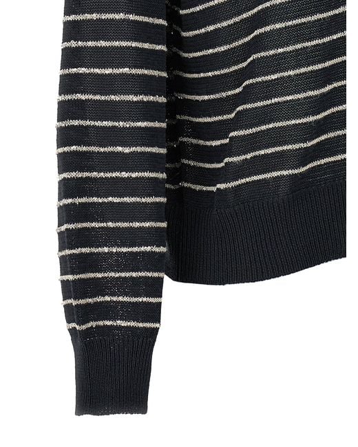 Brunello Cucinelli Black Sweaters