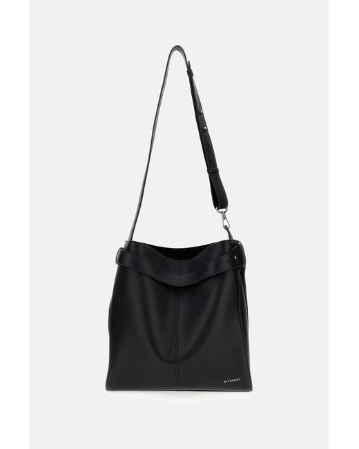Givenchy Black Medium Hobo Bag for men