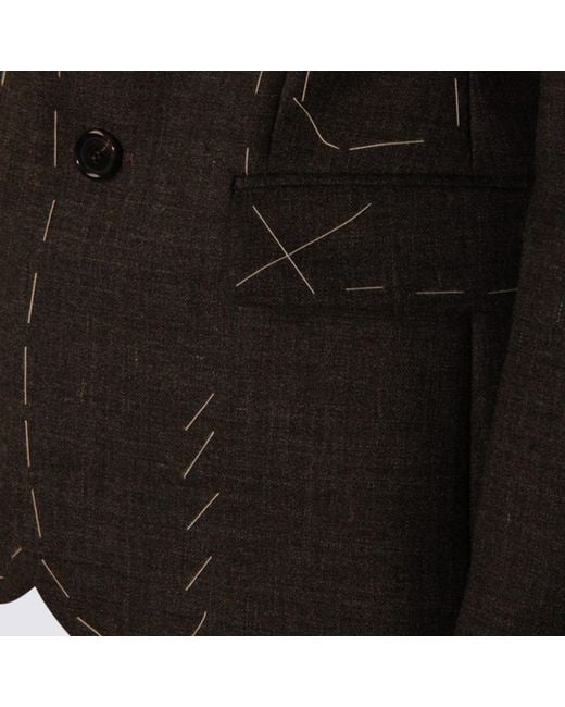 Moschino Black Wool Blazer