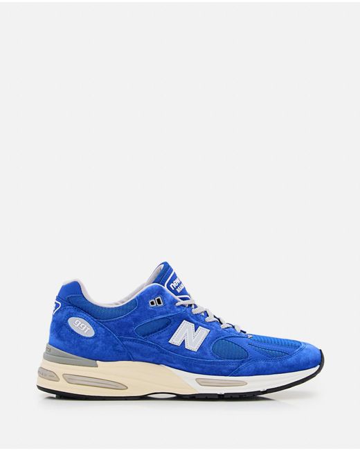 New Balance Blue 991 Sneakers Made for men