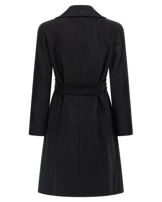 Max Mara Black 'Dravenna' Coat