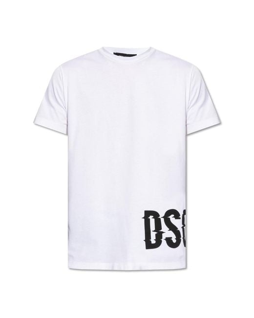 DSquared² Blue Cool Fit Dsq2 Logo T-Shirt Clothing Polo & T-Shirts for men