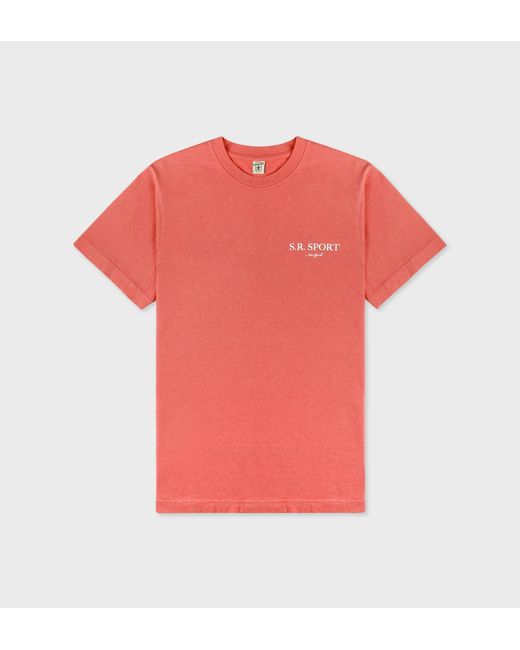 Sporty & Rich Pink Wimbledon T-Shirt
