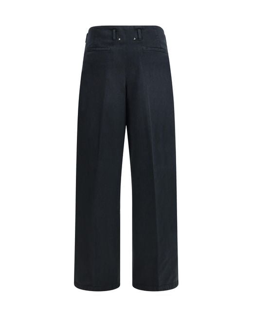 Golden Goose Deluxe Brand Black Cotton Denim Trousers Jean