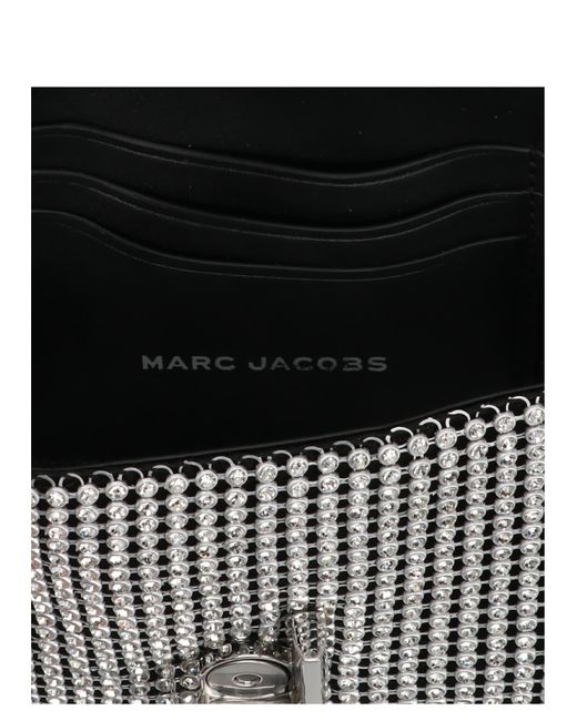 Marc Jacobs Metallic The Rhinestone J Marc Mini Shoulder Bag