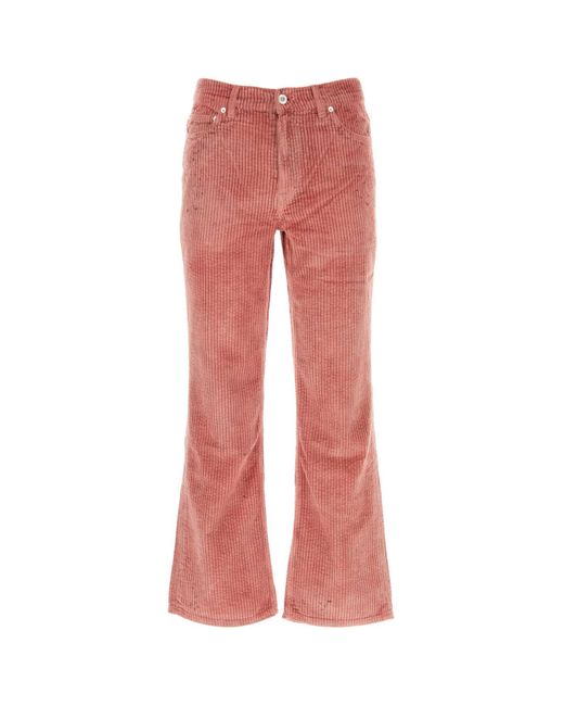 Our Legacy Red Dark Corduroy Pant for men